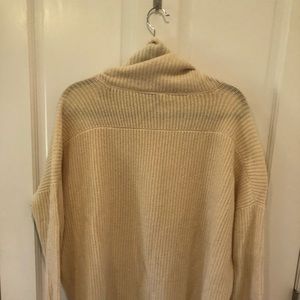Vince cream cowl sweater